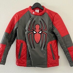 Spider-Man Disney red and gray jacket